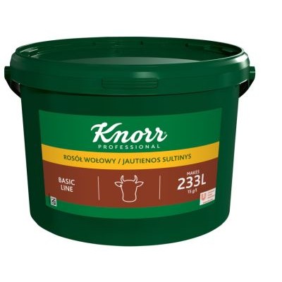 Jautienos sultinio pagrindas 1-2-3, Knorr, 3,5 kg
